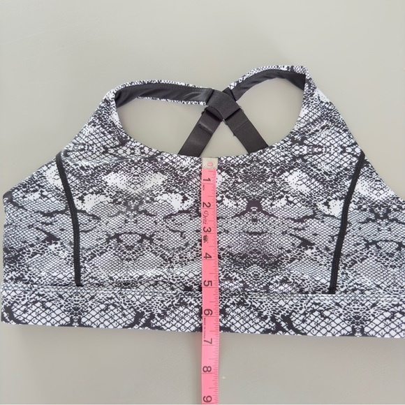 Zyia Active Light n Tight Adjustable Sports Bra Cobra Metallic Size XXL - Picture 6 of 6